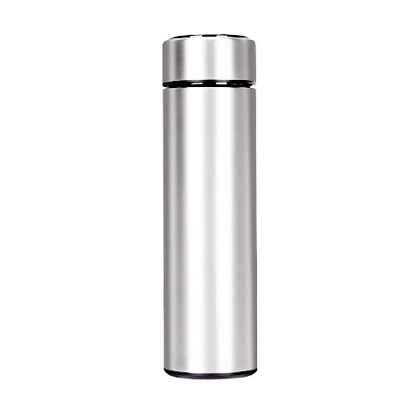 Premium Stainless Steel Smart Water Bottle - Leak-Proof, Double-Walled Insulation, Temperature Control with LCD Display