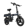 [UK DIRECT]  T14 10Ah 48V 250W 14Inch Folding Electric Bike 25Km/H Max Speed 35-80Km Mileage Range E Bike for City Road