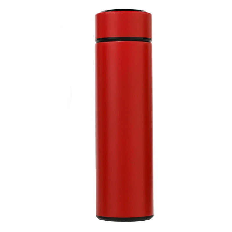 Premium Stainless Steel Smart Water Bottle - Leak-Proof, Double-Walled Insulation, Temperature Control with LCD Display